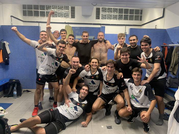 Denboraldiaurreko lehen garaipena lortu du Amenabar Zarautzek