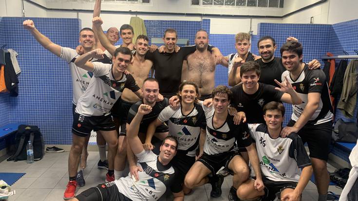 Denboraldiaurreko lehen garaipena lortu du Amenabar Zarautzek