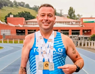 Alberto Rebollo txapeldun Euskadiko Atletismo Txapelketan