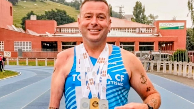 Alberto Rebollo txapeldun Euskadiko Atletismo Txapelketan