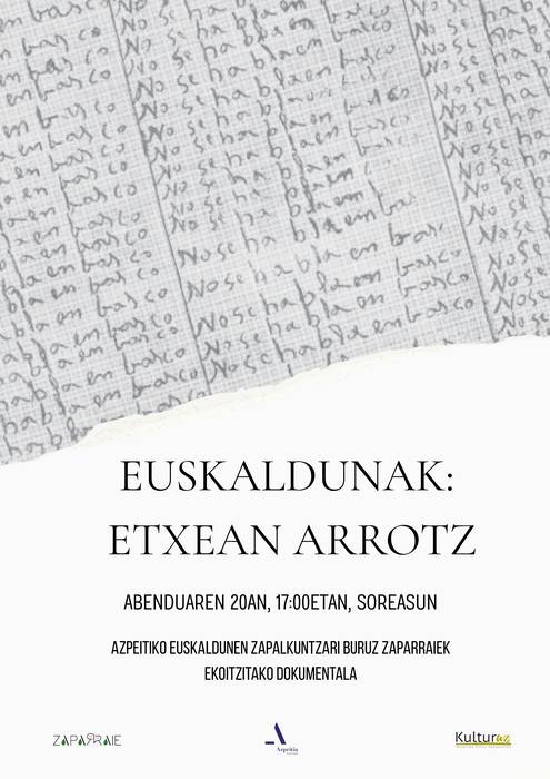 Dokumentala: 'Euskaldunak etxean arrotz'