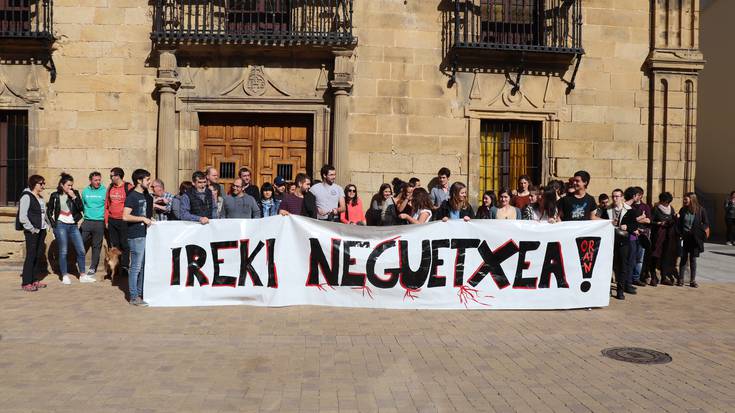 Manifestazioa egingo dute larunbat honetan, Neguetxe irekitzeko aldarrikatuz