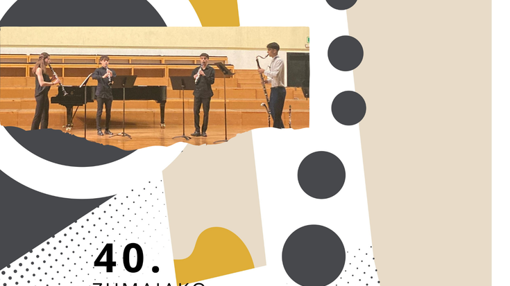 Zumaiako 40. Musika Jaialdia: Jesus Guridi klarinete laukotea