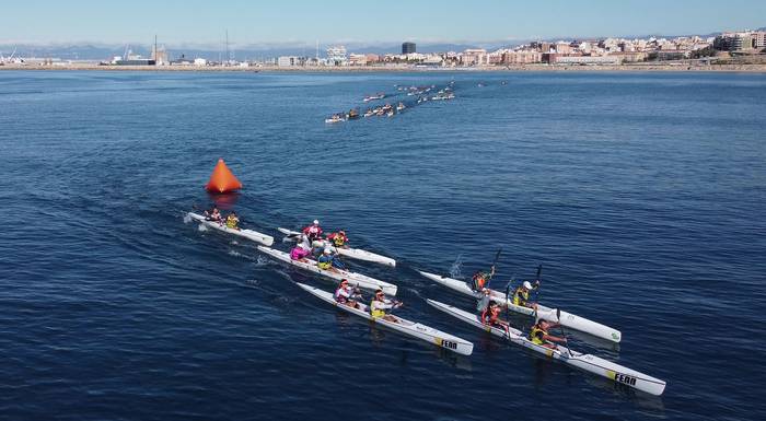 Espainiako Itsas kayak Kopako bigarren proba Tarragonan