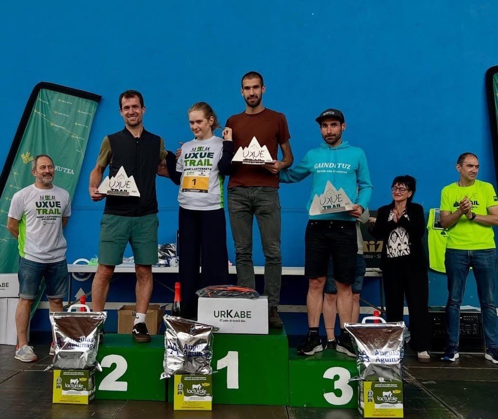 Uxue Trail lasterketak hainbat domina banatu ditu Zumaiara