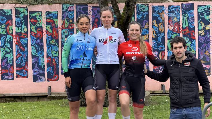 Euskadiko txirrindularitza txapelketa irabazi du Maite Urteagak