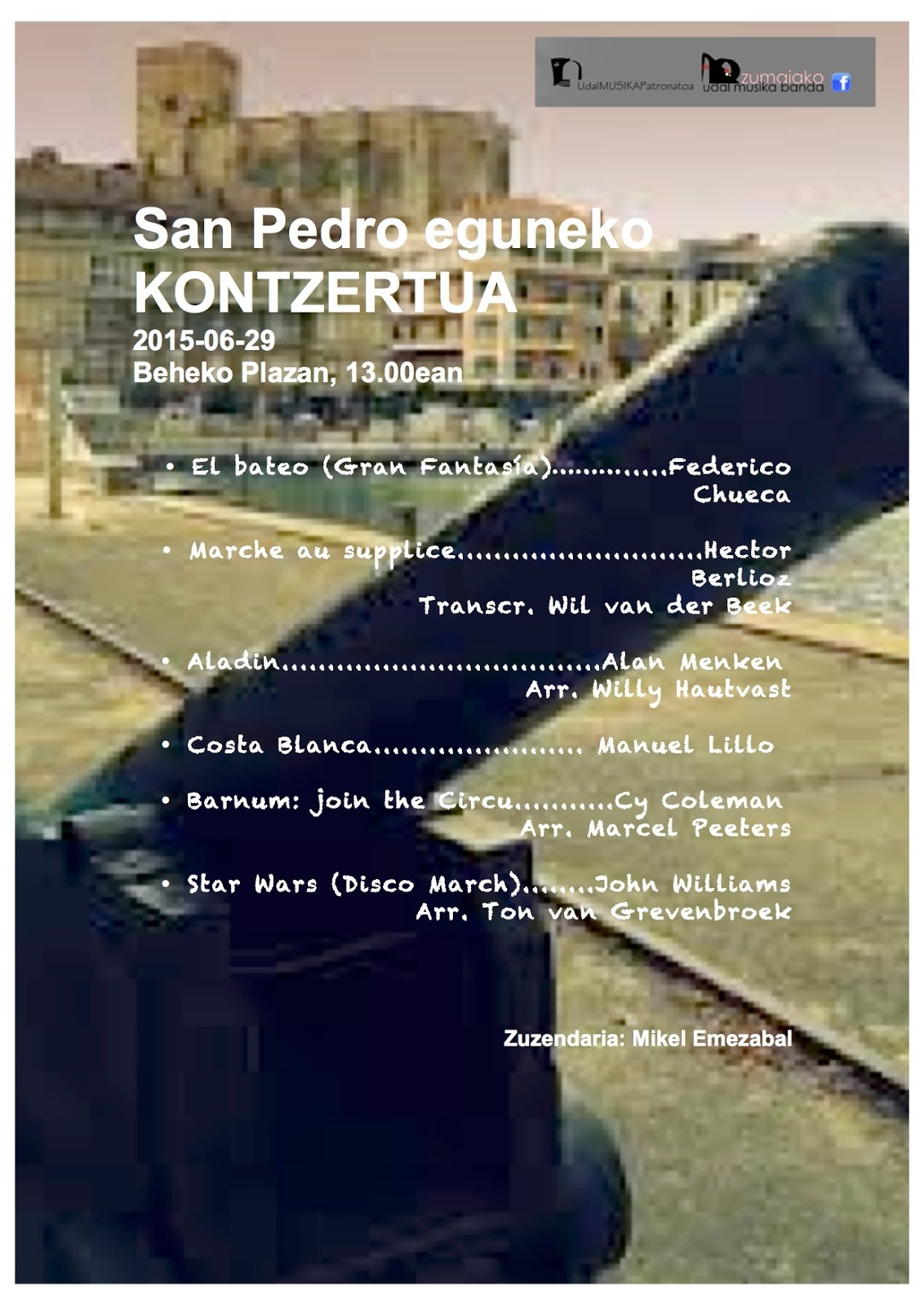 San Pedro eguneko kontzertua