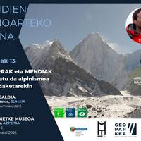 Solasaldia eta bisita:  'Glaziarrak eta mendiak. Nola aldatu da alpinismoa klima aldaketarekin?'