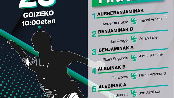 Txapelketa: Atano III.a pilota txapelketaren finalak