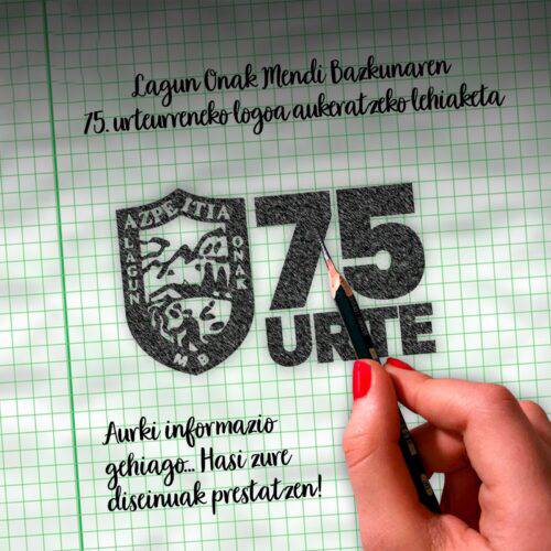 Ekainaren 30ean amaituko da Azpeitiko Lagun Onak Mendi Bazkunaren logo lehiaketan parte hartzeko epea