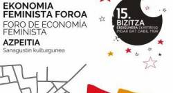 Gaur da Ekonomia Feminista Foroan izena emateko azken eguna