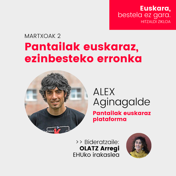 Pantailak euskaraz, ezinbesteko erronka