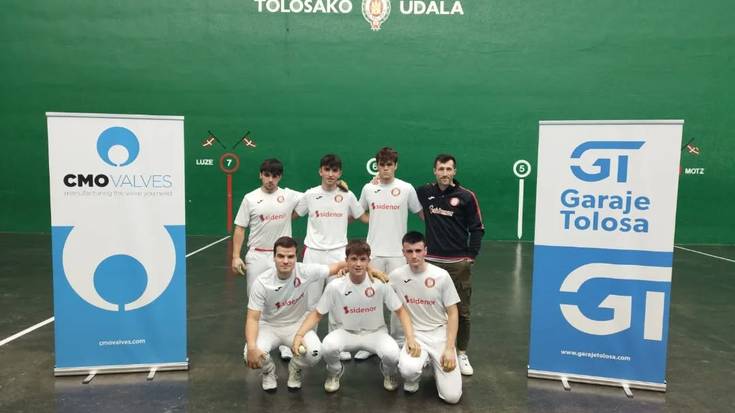 Oteiza pilota elkartea Esku Pilotako Kluben Ligako finalaren atarian gelditu da