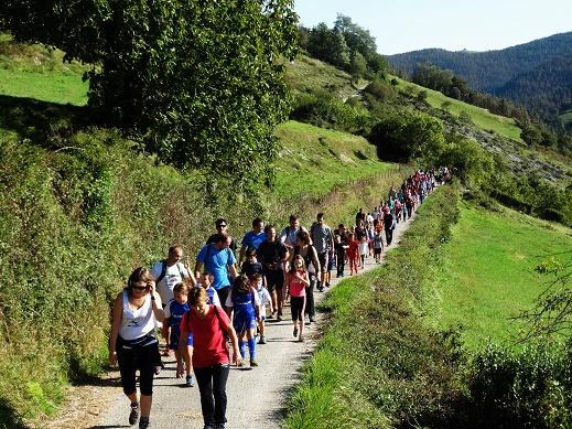 Azpeitia-Azkoitia-Azpeitia ibilaldia antolatu du Lagun Onak M.B-k iganderako