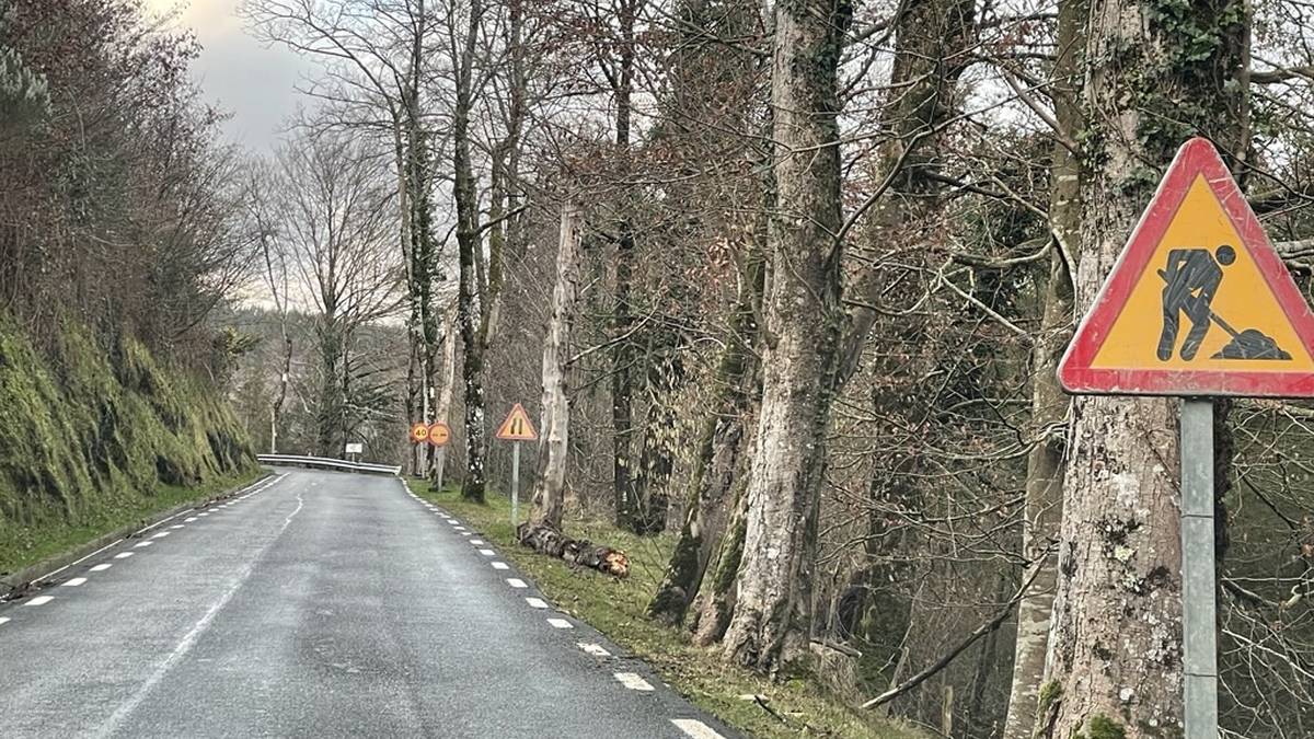 Ostiral eguerditik asteazkenera itxi egingo dute Nuarbe eta Beizama arteko errepidea