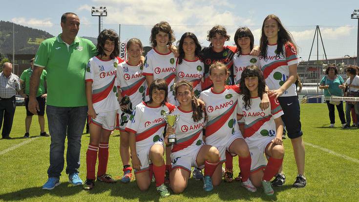 Athleticek irabazi du infantil nesken Azpeitia Cup 