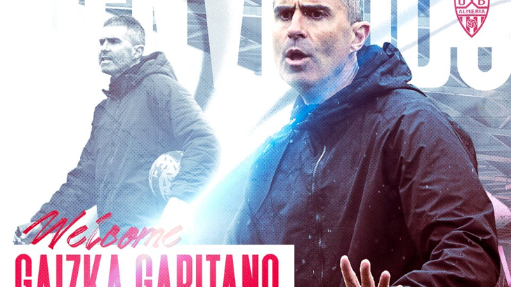 Gaizka Garitanok Almeria zuzenduko du aurrerantzean