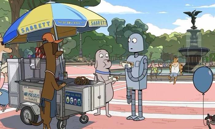 Oscar sarietarako hautagai izan den 'Robot dreams' animazioko filma emango dute gaur zine forum saioan