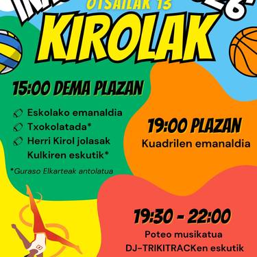 Jaiak: Aiako inauteriak