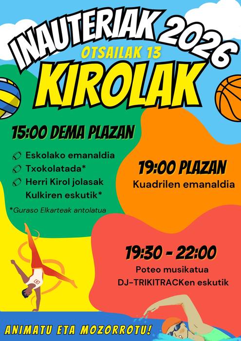 Jaiak: Aiako inauteriak