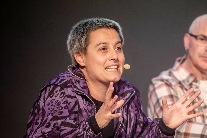 Hitzaldia: 'Indarkeria matxisten aurrean, erreparazio feminista'
