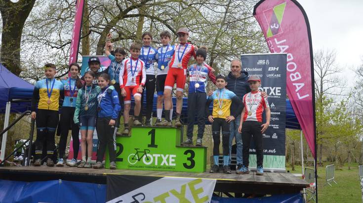 Amaia Agirre Gipuzkoako txapeldunorde izan da BTTn