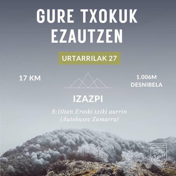 Izazpira mendi irteera