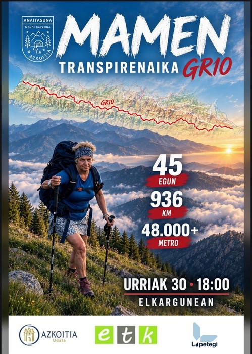Hitzaldia: Mamen Etxanizen solasaldia