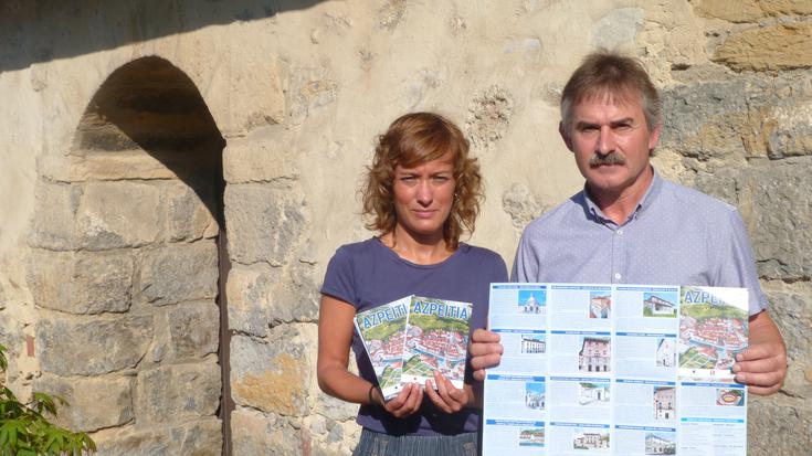 Azpeitiko mapa turistiko berria argitaratu dute