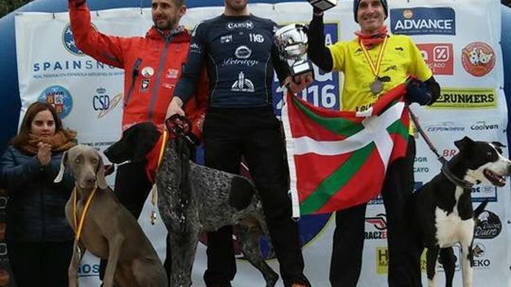 Pedro Etxeberria eta Kimetz Etxabe, Espainiako mushing txapeldun