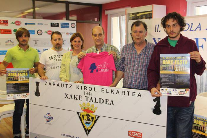 200 parte hartzailetara iristea espero dute Zarauzko Eskolarteko II. Xake Festan