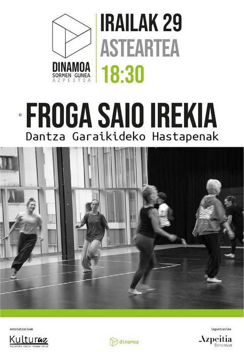 Dantza garaikideko hastapenen froga saioa