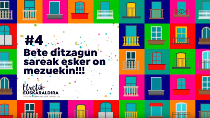 #4 Etxealditik Euskaraldira: esker oneko mezuak