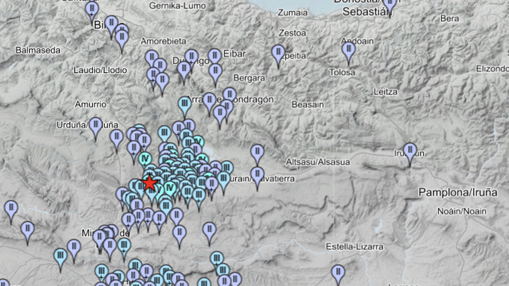 Iruña Okako lurrikarak Azkoitian ere egin du dardara