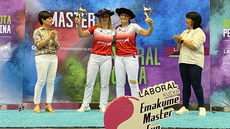 Amaia Aldaik eta Andrea Capellanek irabazi dute Emakume Master Cup torneoa