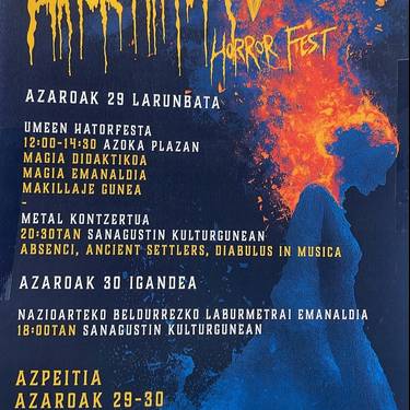 Hator Hator V. Horror Fest: nazioarteko beldurrezko film laburren emanaldia