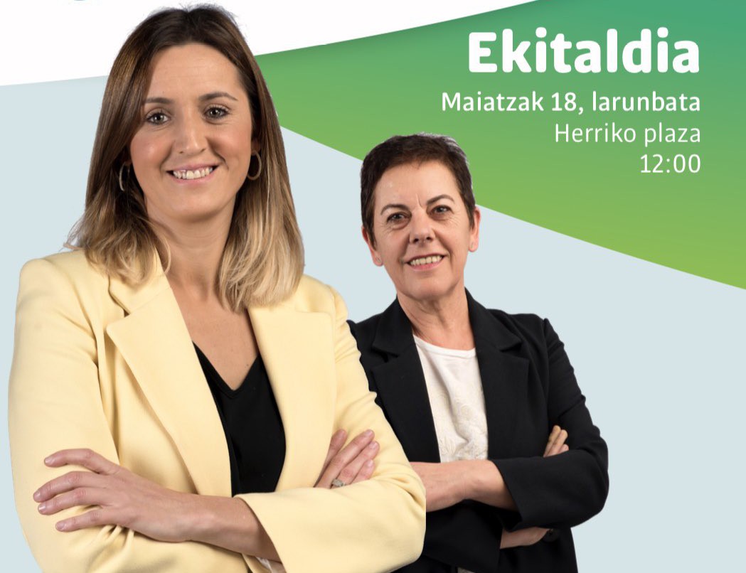 Auzo bilerak eta ekitaldi nagusia egingo ditu astean zehar EH Bilduk