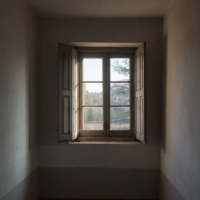 Iruñeko klausurako mojen bizileku ohia, ikusgai Photomuseumen