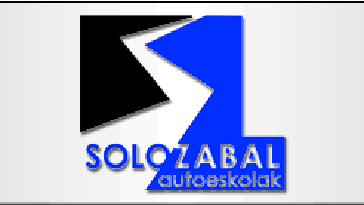 Solozabal autoeskola logoa