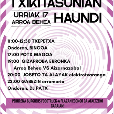 Txikitasunean Handi jaia