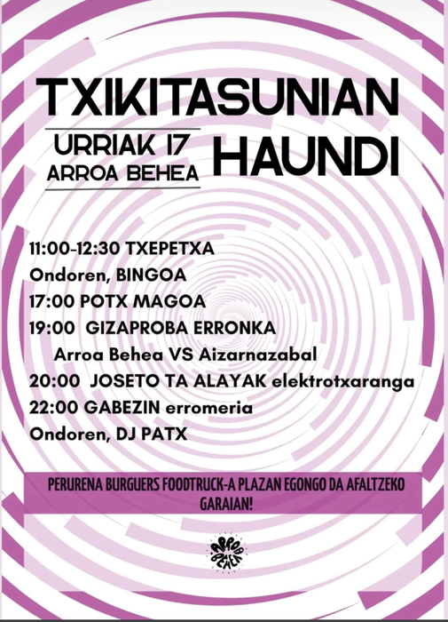 Txikitasunean Handi jaia