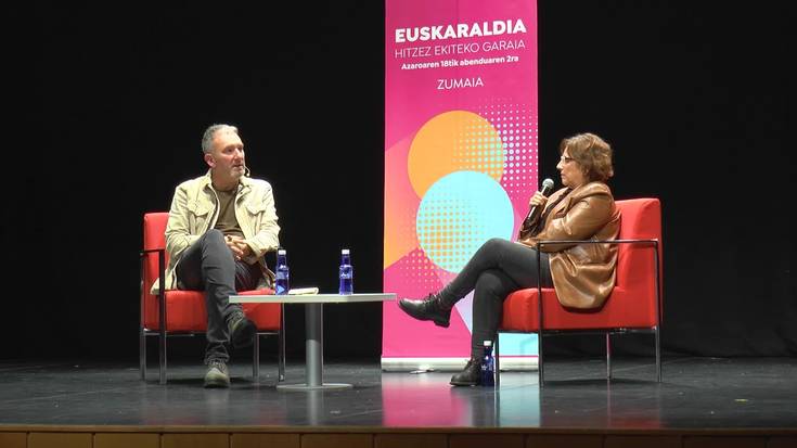 Euskaraldiako solasaldia Zumaian