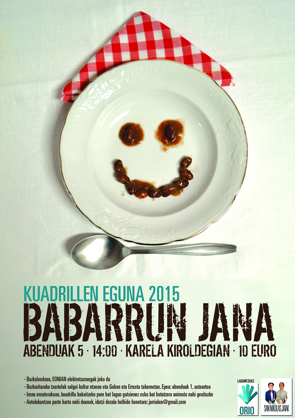 Kartelak: Babarrun-jana sanikolasetan