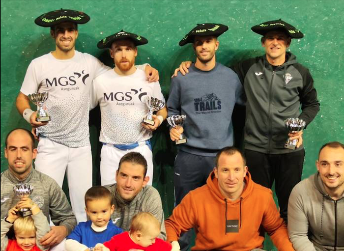 Daguerre-Loidi garaile bigarren mailako gomazko paleta nagusian