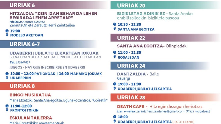 60+ Adinekoen udazkena