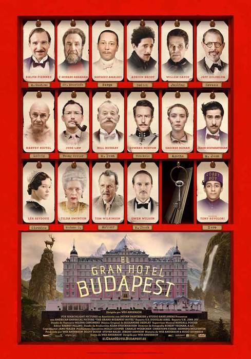 Zinea: 'El gran hotel Budapest'