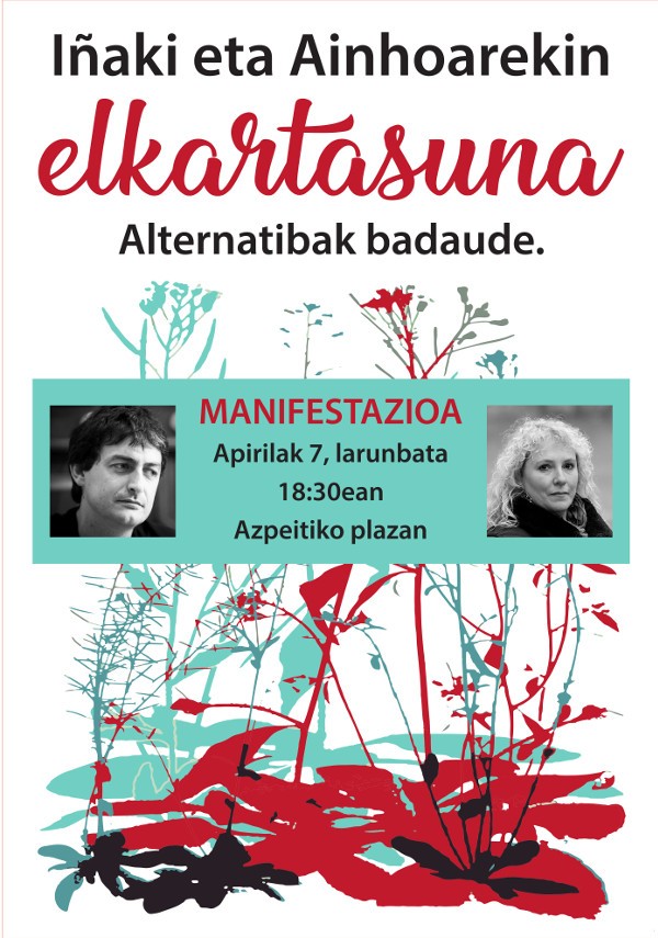 Azpeitiko hemezortzi eragilek bat egin dute zapatuko elkartasun manifestazioarekin