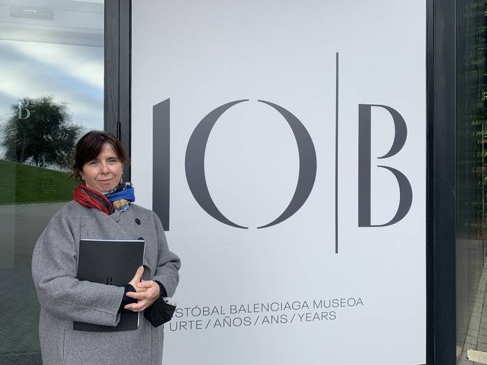 Miren Vives: "Euskal ondarea aberastu du urteotan Cristobal Balenciaga museoak"