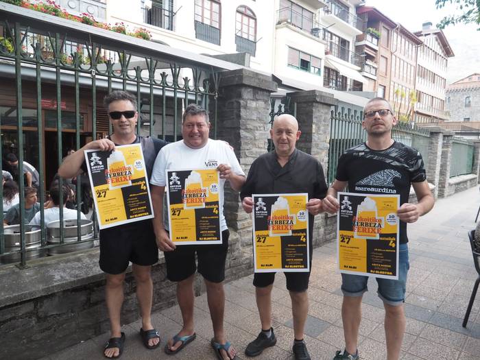 Ezohiko eran dator garagardo festa Azkoitira