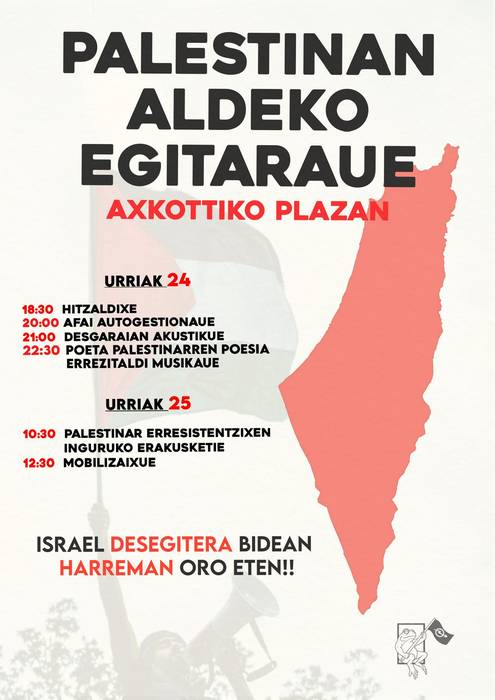 Palestinaren aldeko egitaraua